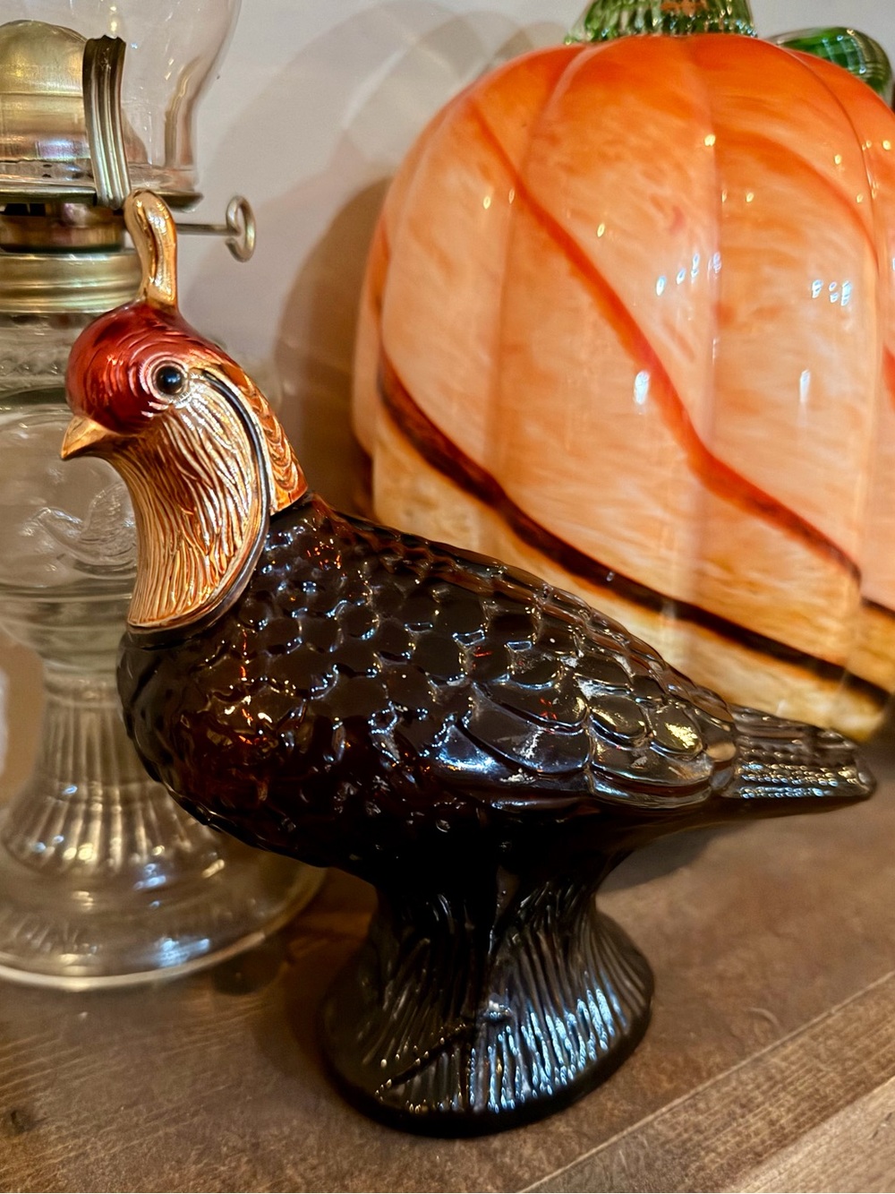Vintage Avon Quail Decanter